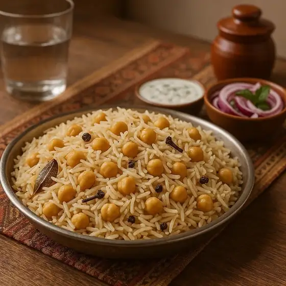 Channa Pulao