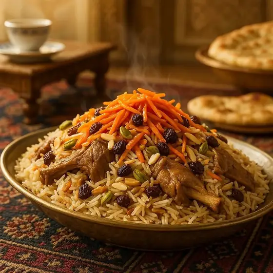 Kabuli Pulao, Lamb